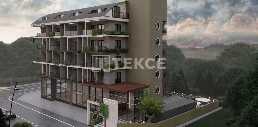 1+1 Apartment  in Alanya, Antalya, Turkey No. 144170