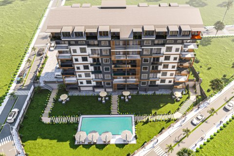 1+1 Wohnung in Gazipasa, Antalya, Türkei Nr. 111342 - 6