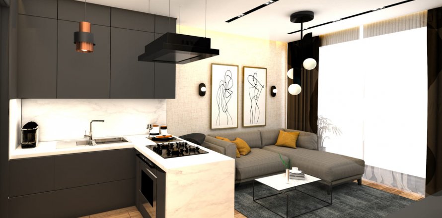 1+1 Leilighet i 7 Palms, Famagusta,  Nr. 111649