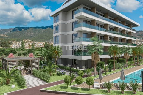 1+1 Lägenhet  i Alanya, Antalya, Turkiet Nr. 117132 - 5