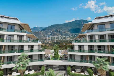 1+1 Lägenhet  i Alanya, Antalya, Turkiet Nr. 117132 - 2