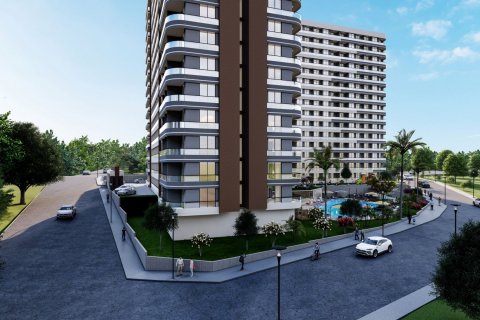 آپارتمان در  Mersin ، ترکیه 1 خوابه ، 65 متر مربع.  شماره 133103 - 7