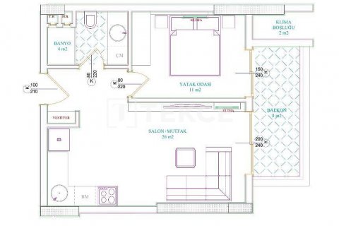 Dubleks daire 4+1 Alanya, Antalya, Türkiye №62047 - 9