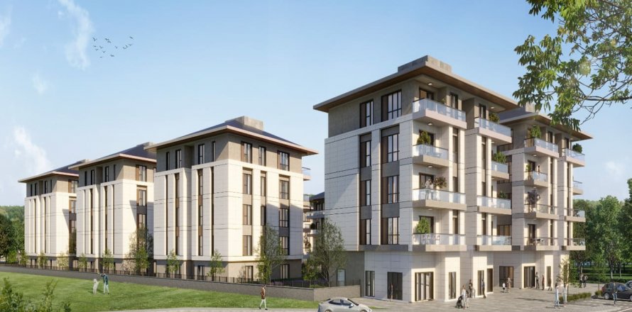 4+1 Apartment in Mansion Orman, Basaksehir, Istanbul, Turkey No. 113259