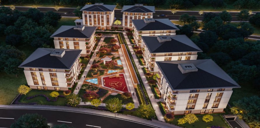 3+1 Lägenhet i Mansion Orman, Basaksehir, Istanbul, istanbul, Turkiet Nr. 113261