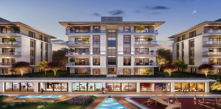 4+1 Lägenhet i Mansion Orman, Basaksehir, Istanbul, istanbul, Turkiet Nr. 113262