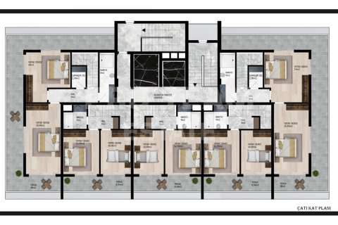 Wohnung in Avsallar, Antalya, Türkei Nr. 190201 - 28