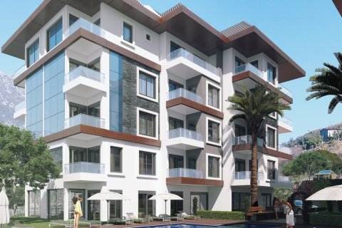 3+1 Lägenhet  i Kargicak, Alanya, Antalya, Turkiet Nr. 110955