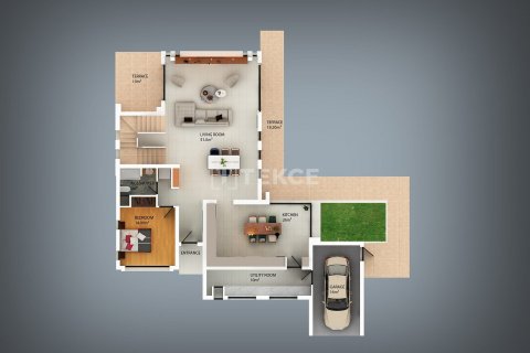 4+1 Villa  i Girne,  Nr. 149803 - 7