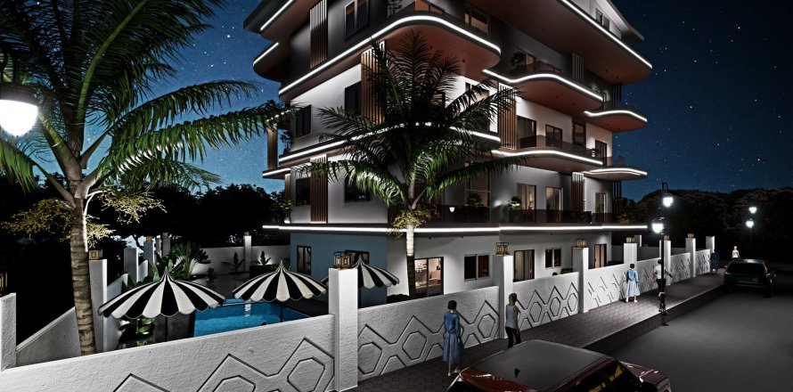 Daire  1+1  Gazipaşa, Antalya, Türkiye №116077