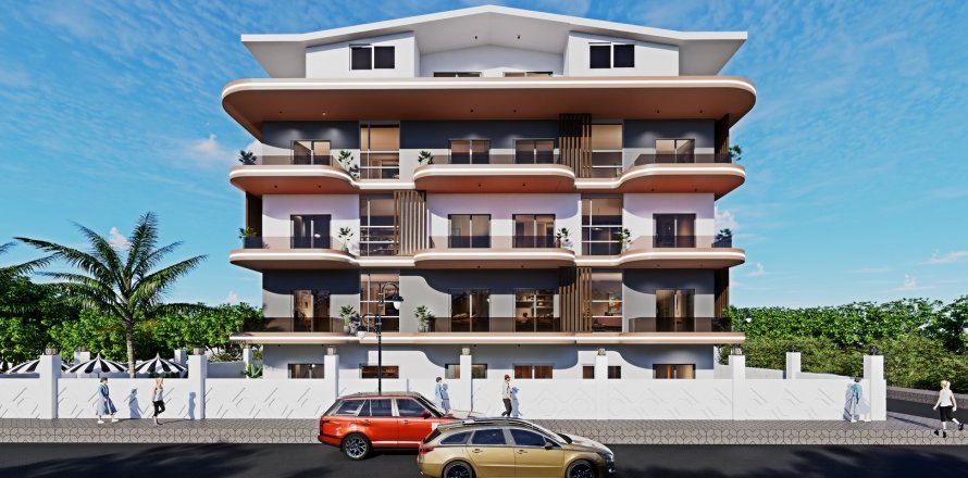 2+1 Leilighet  i Gazipasa, Antalya, Tyrkia Nr. 116078