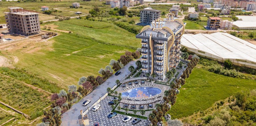 1+1 Apartment  in Gazipasa, Antalya, Turkey No. 116075