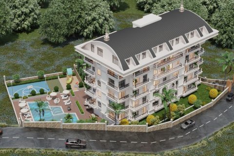 آپارتمان در Tosmur،  Alanya ، ترکیه 58 متر مربع.  شماره 141178