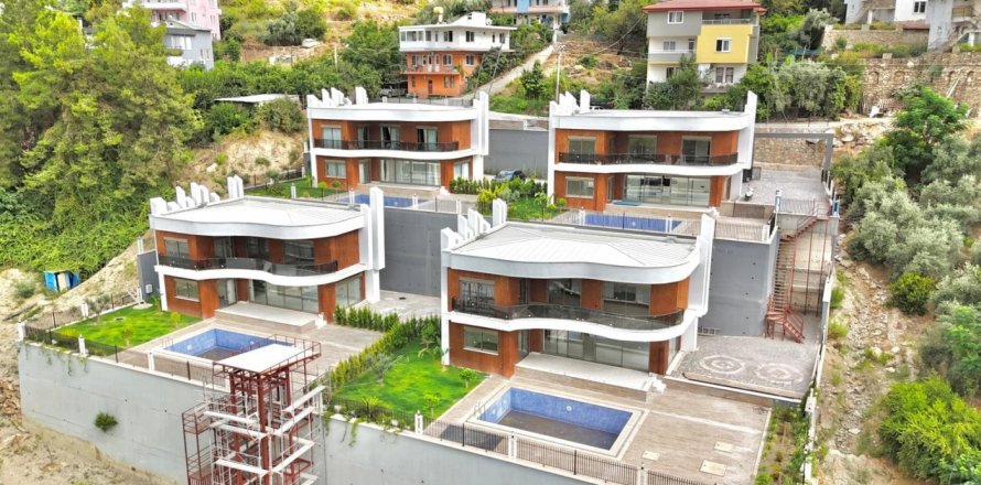 4+1 Villa  i Oba, Antalya, Tyrkia Nr. 47800