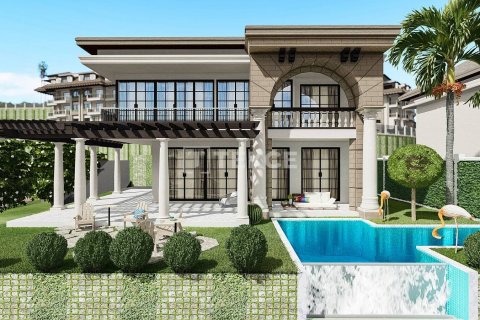 3+1 Villa  in Alanya, Antalya, Türkei Nr. 60870