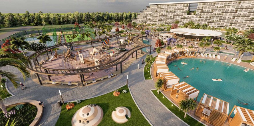 3+1 Leilighet i Megapolis Residence, Altintash, Antalya, Tyrkia Nr. 137515