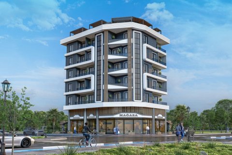 1+1 Leilighet  i Mahmutlar, Antalya, Tyrkia Nr. 120567