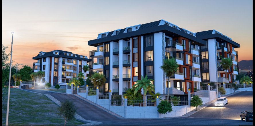 2+1 Leilighet  i Alanya, Antalya, Tyrkia Nr. 116224