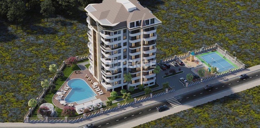 Dubleks daire  4+1  Alanya, Antalya, Türkiye №61489