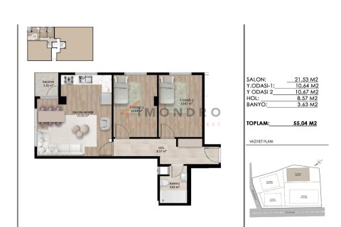 2+1 Wohnung in Besiktas, Istanbul, Türkei Nr. 210236 - 19