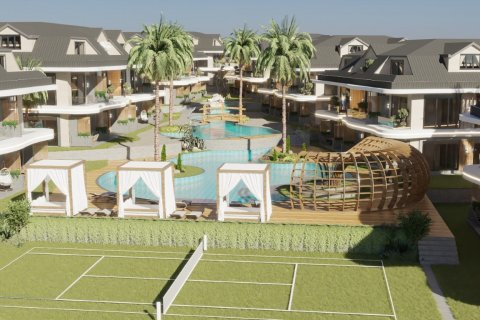 1+1 Lägenhet  i Alanya, Antalya, Turkiet Nr. 132850 - 3