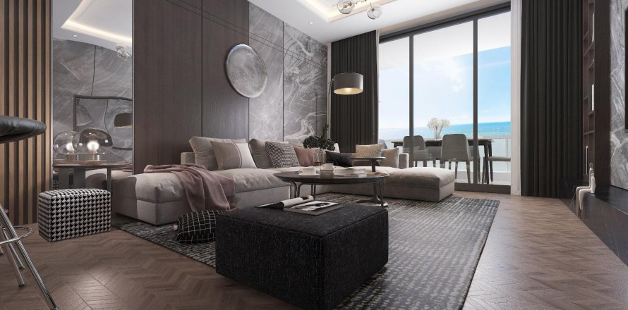 3+1 Lägenhet i Mersin, Turkiet Nr. 132851