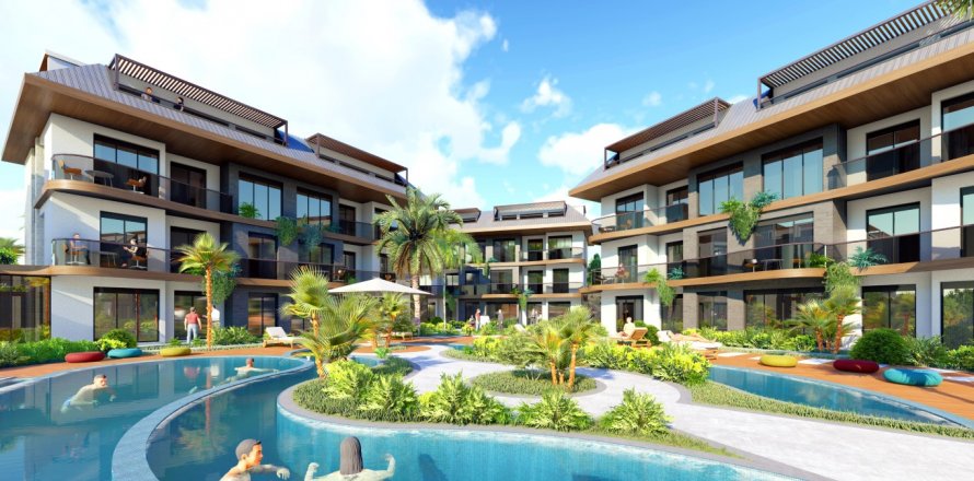 2+1 Leilighet i Alanya, Antalya, Tyrkia Nr. 132852