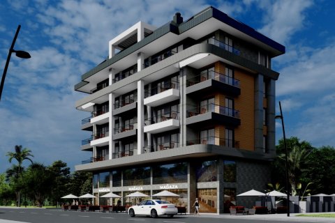 1+1 Lejlighed  i Alanya, Antalya, Tyrkiet Nr. 117976