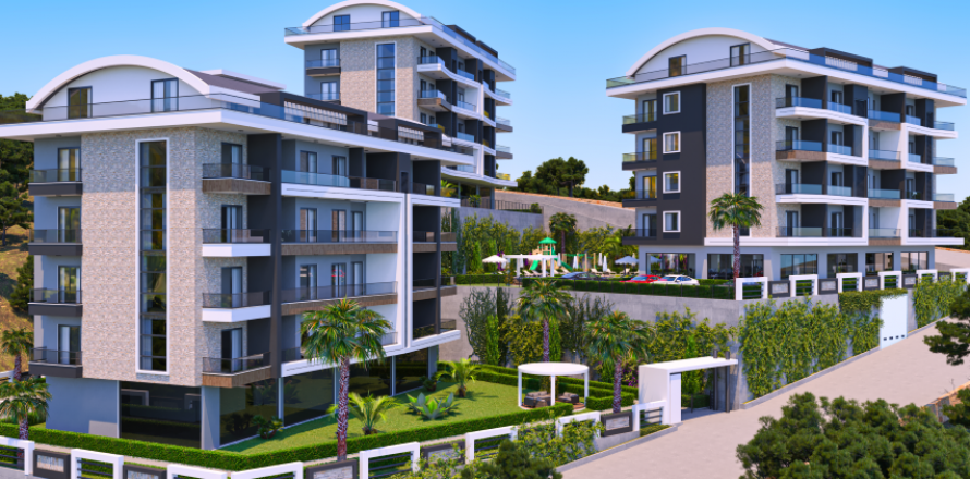 Квартира  1+1 в Аланье, Анталья, Турция №117975