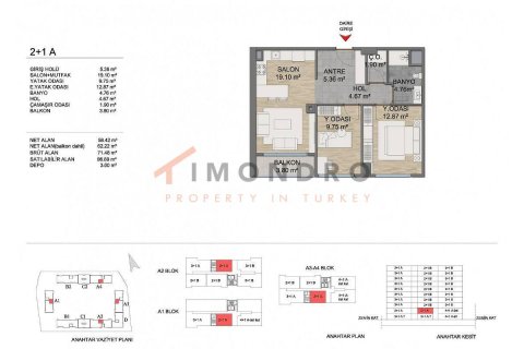 4+1 Leilighet  i Basaksehir, Istanbul, Tyrkia Nr. 151698 - 14