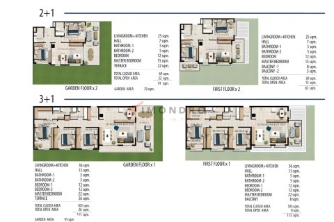 Продажа квартиры  в Северном Кипре 2+1, 82м2, №151502 – фото 13