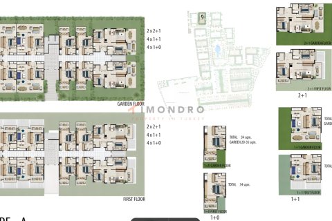 Продажа квартиры  в Северном Кипре 2+1, 82м2, №151502 – фото 14