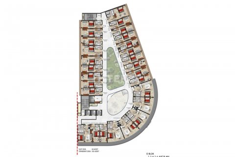 Продажа квартиры в Аксу, Анталье, Турция 1+1, 60м2, №144290 – фото 9
