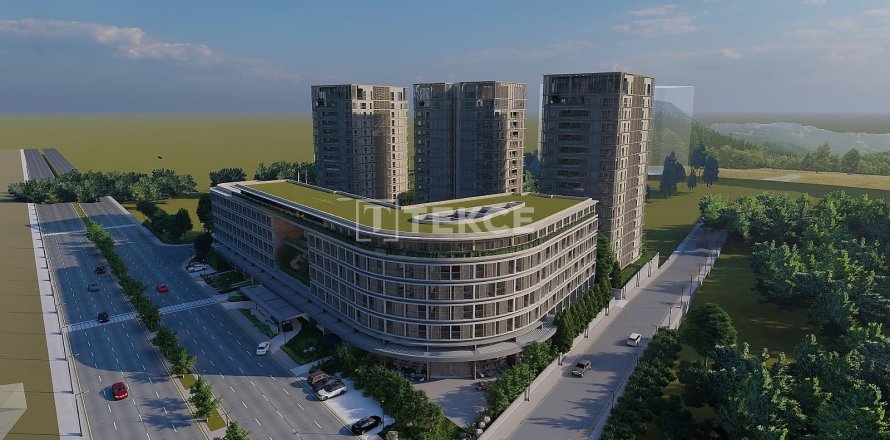 Квартира 1+1 в Аксу, Анталья, Турция №144290