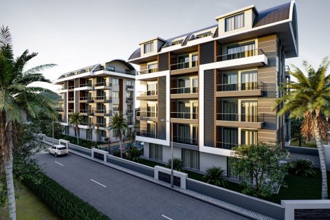 1+1 Leilighet  i Alanya, Antalya, Tyrkia Nr. 130351
