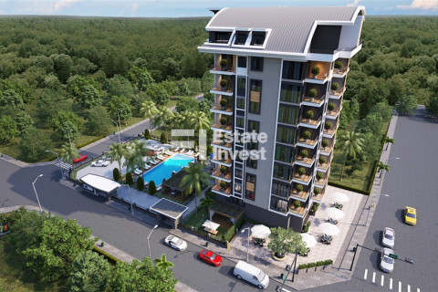 1+1 Lejlighed  i Alanya, Antalya, Tyrkiet Nr. 157189