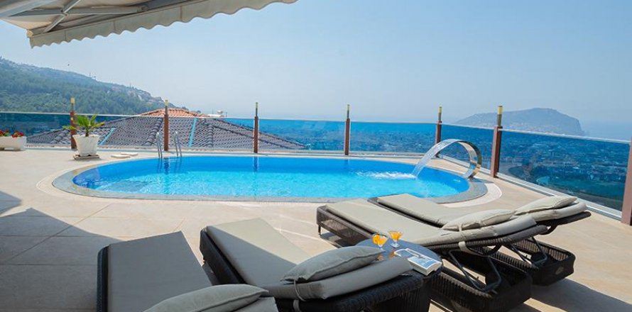 4+1 Villa i Alanya, Antalya, Turkiet Nr. 137393