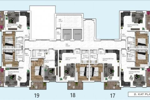 Apartment for sale in Avsallar, Antalya, Turkey, 1 bedroom, 55m2, No. 116664 – photo 21