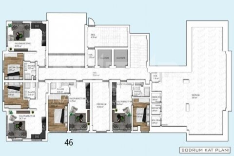 Apartment for sale in Avsallar, Antalya, Turkey, 1 bedroom, 55m2, No. 116664 – photo 26