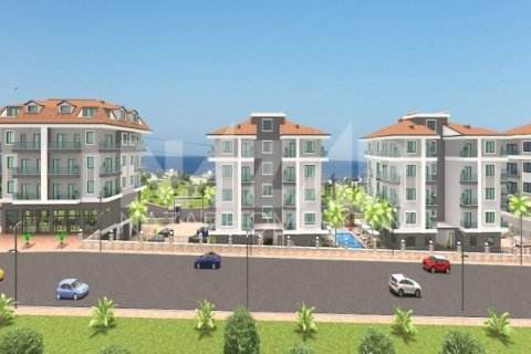 2+1 Lejlighed  i Alanya, Antalya, Tyrkiet Nr. 116666