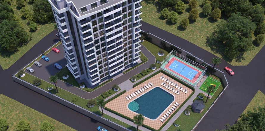 1+1 Wohnung in Mahmutlar, Antalya, Türkei Nr. 113398