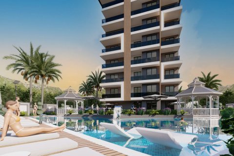 3+1 Apartment in Akdam Residence, Turkler, Alanya, Antalya, Turkey No. 144516