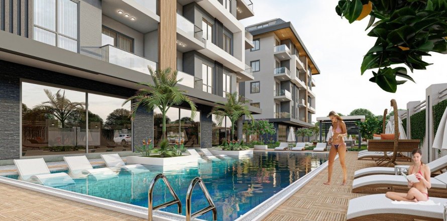 Daire 2+1 Alanya, Antalya, Türkiye №144521