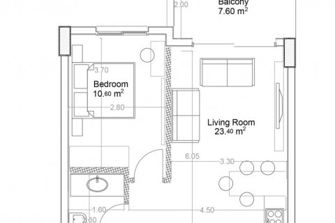 1+1 Wohnung in Yekta Green Life Gazipasa Residence, Gazipasa, Antalya, Türkei Nr. 210506