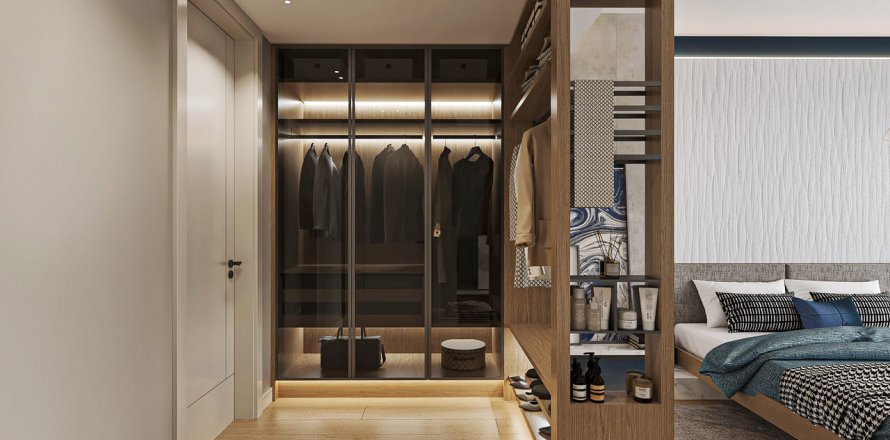 Квартира в Next Level Kemer 6+1, Эйюп, Стамбул, Турция №119166