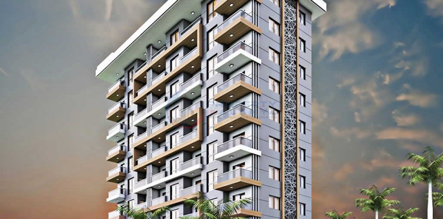 2+1 Leilighet i Alanya, Antalya, Tyrkia Nr. 211501