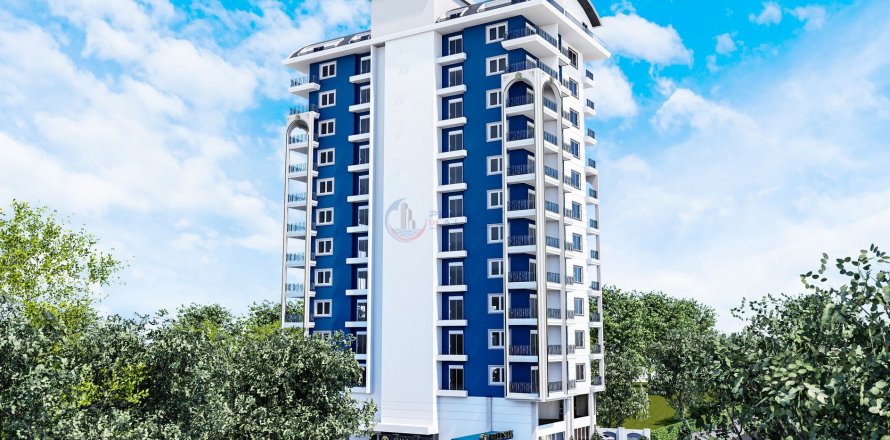 1+1 Leilighet i Alanya, Antalya, Tyrkia Nr. 211490