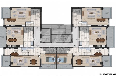 1+1 Wohnung in Mahmutlar, Antalya, Türkei Nr. 116787 - 10