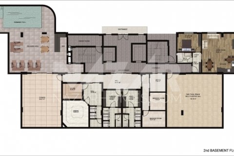 1+1 Lejlighed  i Alanya, Antalya, Tyrkiet Nr. 116730 - 20