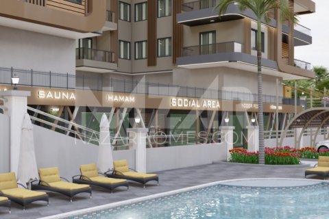 1+1 Lejlighed  i Oba, Antalya, Tyrkiet Nr. 116599 - 9